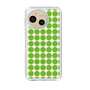 Slim Protection Case［ Big Dot - Green ］