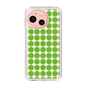 Slim Protection Case［ Big Dot - Green ］