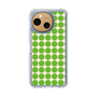 Slim Protection Case［ Big Dot - Green ］