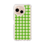 Slim Protection Case［ Big Dot - Green ］