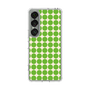 Slim Protection Case［ Big Dot - Green ］