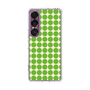 Slim Protection Case［ Big Dot - Green ］