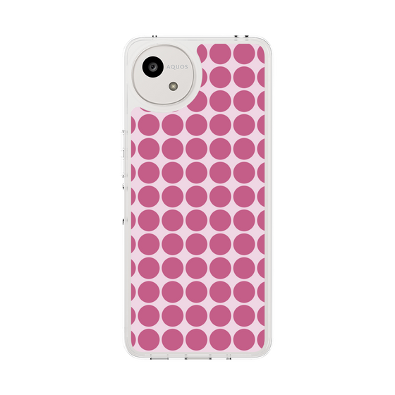 Slim Protection Case［ Big Dot - Pink ］