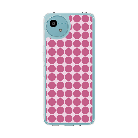 Slim Protection Case［ Big Dot - Pink ］