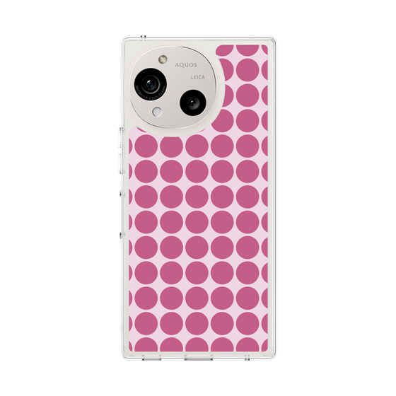Slim Protection Case［ Big Dot - Pink ］