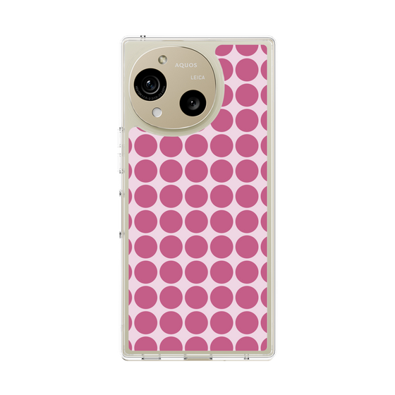 Slim Protection Case［ Big Dot - Pink ］