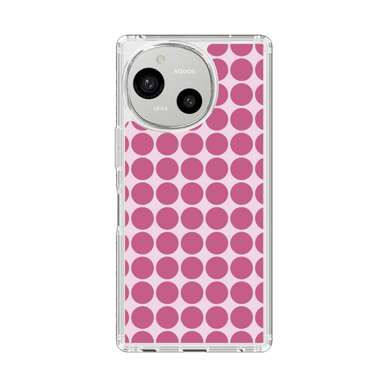 Slim Protection Case［ Big Dot - Pink ］