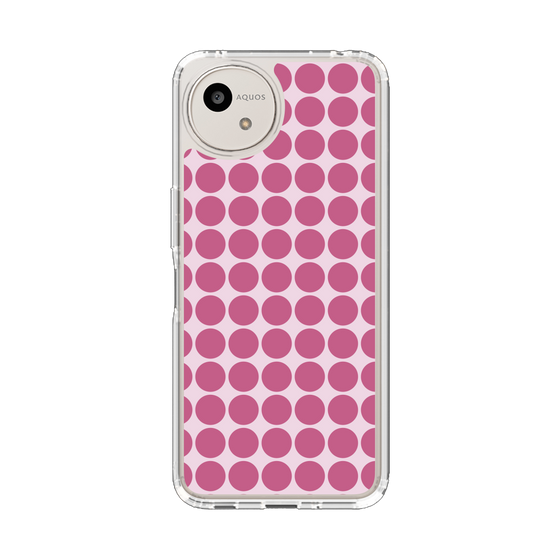 Slim Protection Case［ Big Dot - Pink ］