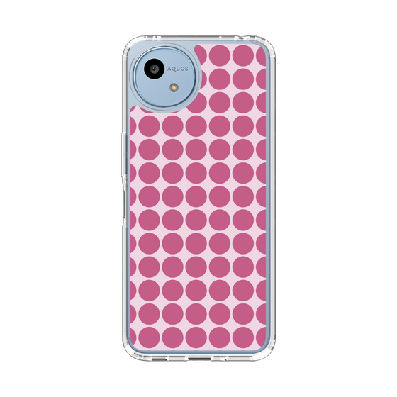 Slim Protection Case［ Big Dot - Pink ］