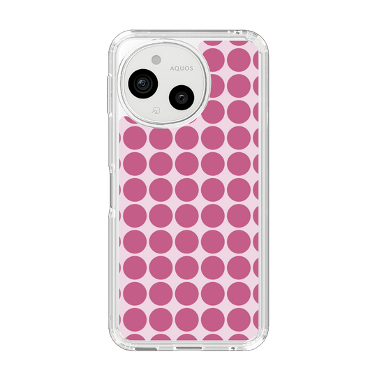 Slim Protection Case［ Big Dot - Pink ］