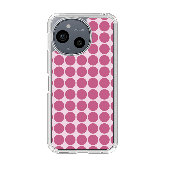 Slim Protection Case［ Big Dot - Pink ］