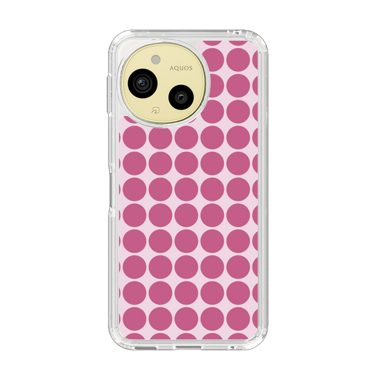 Slim Protection Case［ Big Dot - Pink ］