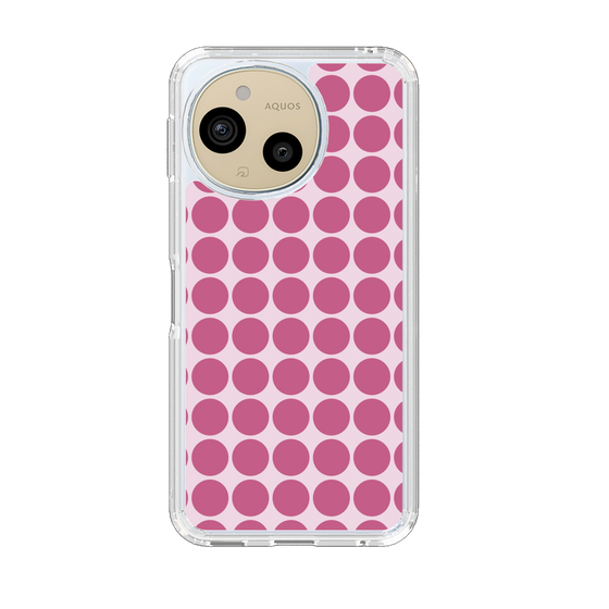 Slim Protection Case［ Big Dot - Pink ］