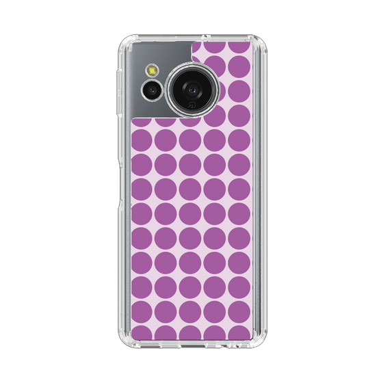 Slim Protection Case［ Big Dot - Purple ］