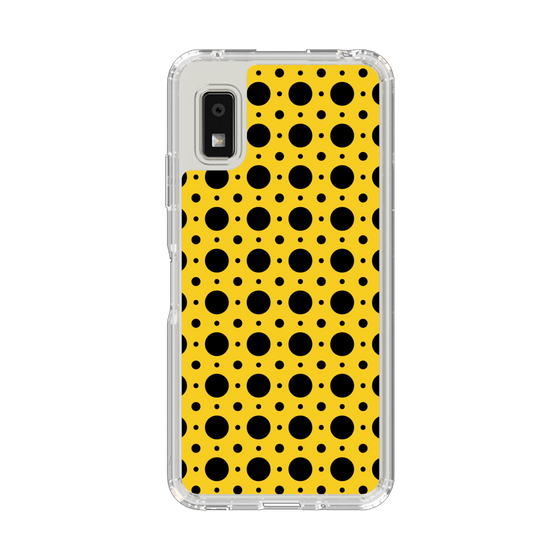 Slim Protection Case［ Shower Dot - Yellow ］