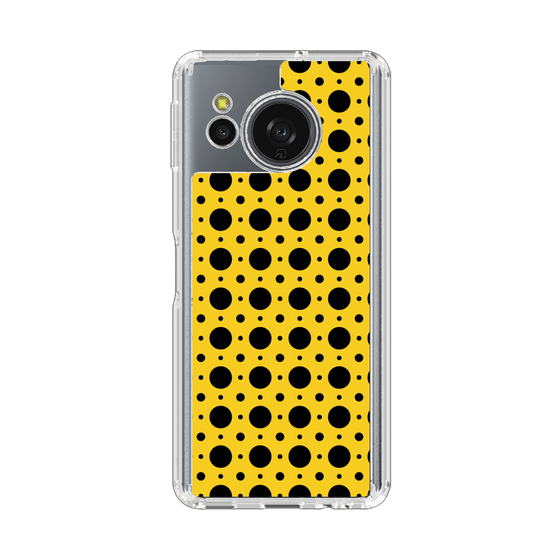 Slim Protection Case［ Shower Dot - Yellow ］