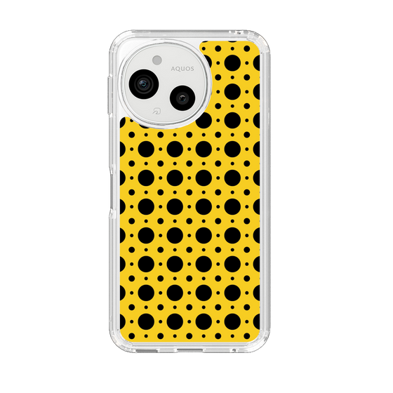 Slim Protection Case［ Shower Dot - Yellow ］