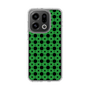 Slim Protection Case［ Shower Dot - Green ］