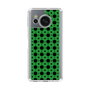 Slim Protection Case［ Shower Dot - Green ］
