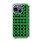 Slim Protection Case［ Shower Dot - Green ］
