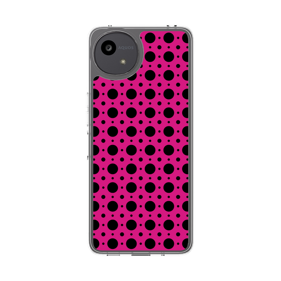 Slim Protection Case［ Shower Dot - Pink ］