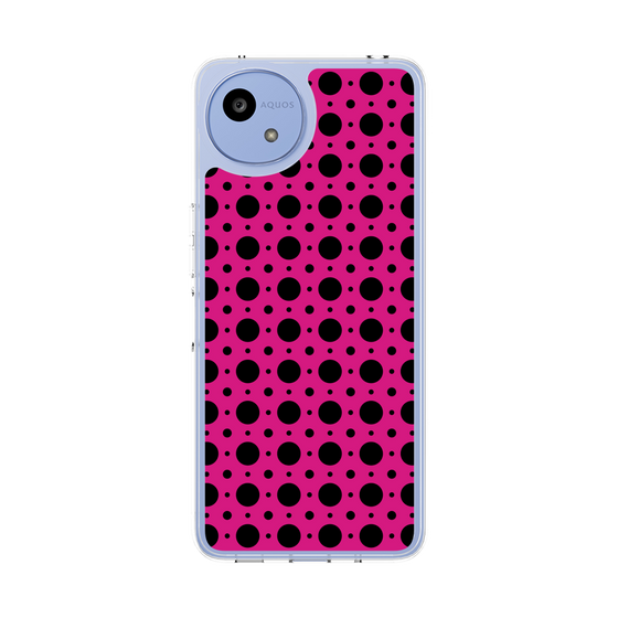 Slim Protection Case［ Shower Dot - Pink ］