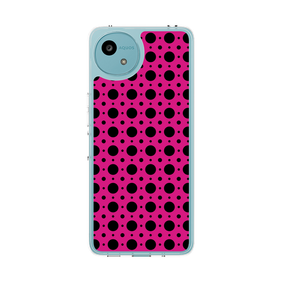Slim Protection Case［ Shower Dot - Pink ］