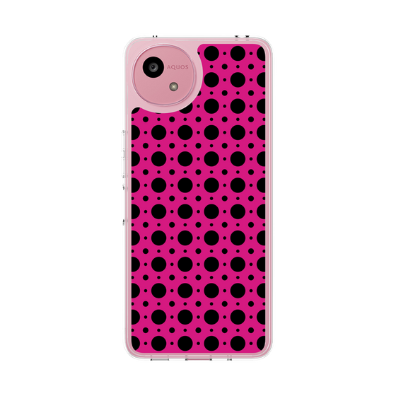 Slim Protection Case［ Shower Dot - Pink ］