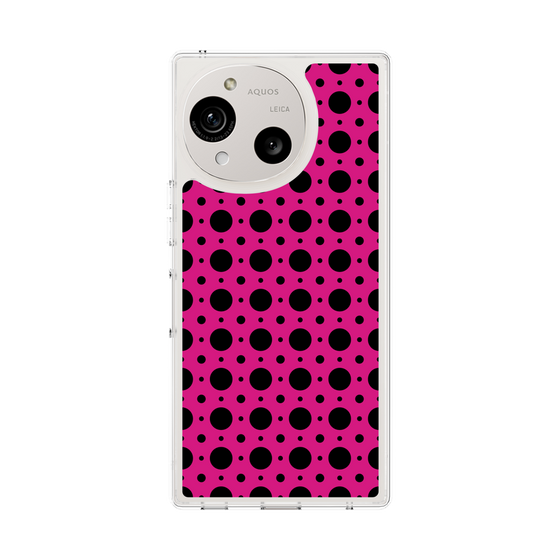 Slim Protection Case［ Shower Dot - Pink ］