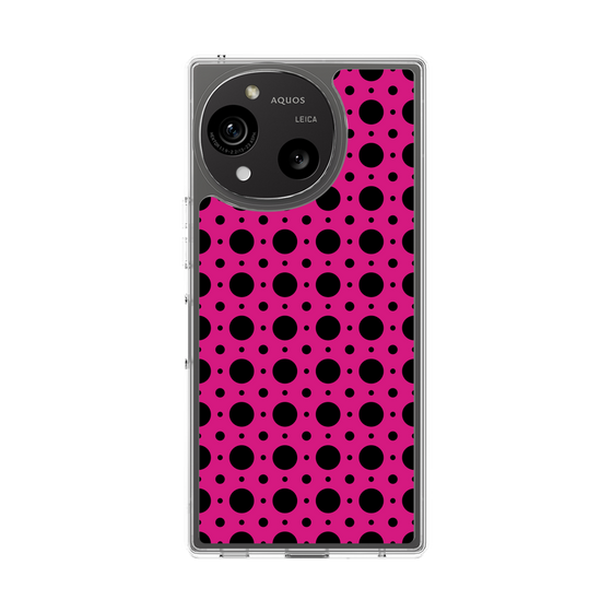 Slim Protection Case［ Shower Dot - Pink ］
