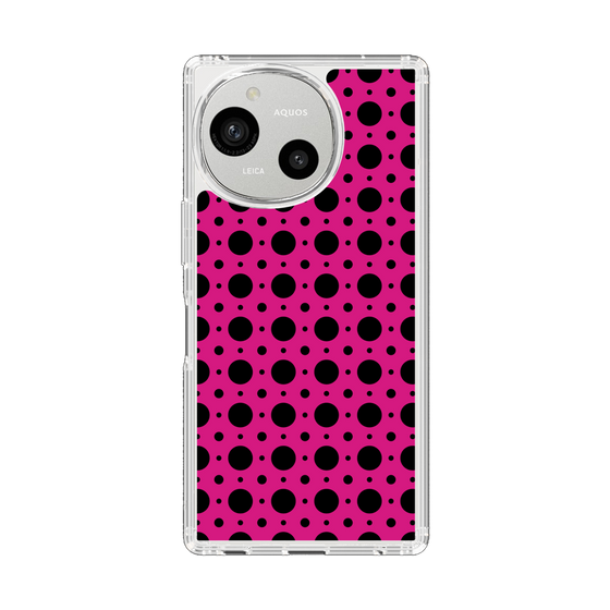 Slim Protection Case［ Shower Dot - Pink ］