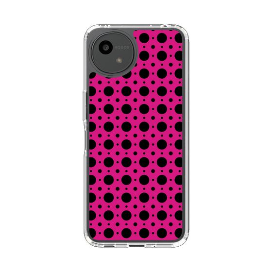 Slim Protection Case［ Shower Dot - Pink ］