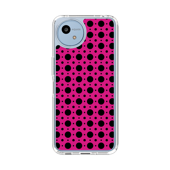 Slim Protection Case［ Shower Dot - Pink ］
