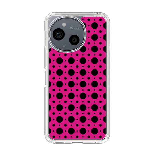 Slim Protection Case［ Shower Dot - Pink ］