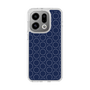 Slim Protection Case［ Dot Circle - Navy ］