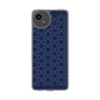 Slim Protection Case［ Dot Circle - Navy ］