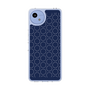 Slim Protection Case［ Dot Circle - Navy ］