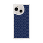 Slim Protection Case［ Dot Circle - Navy ］