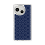 Slim Protection Case［ Dot Circle - Navy ］