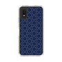 Slim Protection Case［ Dot Circle - Navy ］