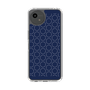 Slim Protection Case［ Dot Circle - Navy ］