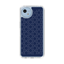 Slim Protection Case［ Dot Circle - Navy ］