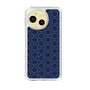 Slim Protection Case［ Dot Circle - Navy ］