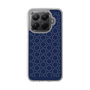 Slim Protection Case［ Dot Circle - Navy ］
