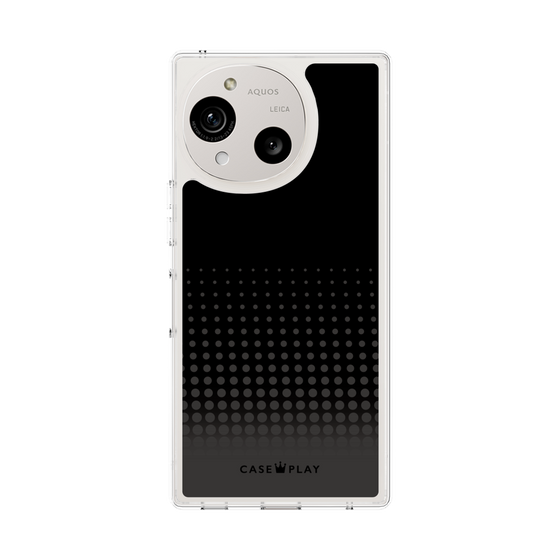 Slim Protection Case［ Dot Gradation - Black ］