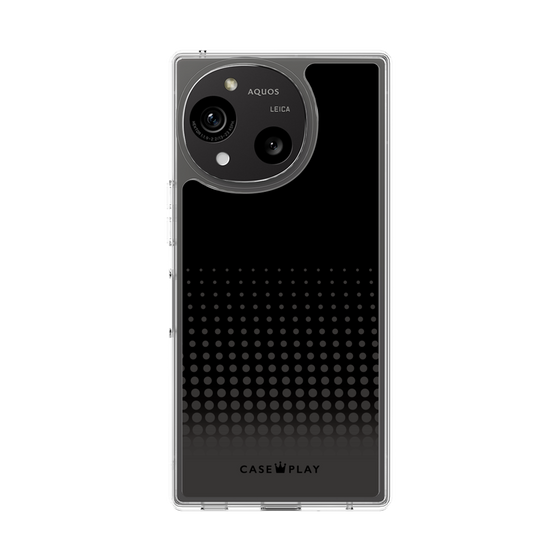 Slim Protection Case［ Dot Gradation - Black ］