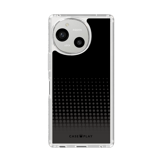 Slim Protection Case［ Dot Gradation - Black ］