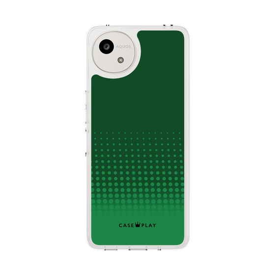 Slim Protection Case［ Dot Gradation - Green ］