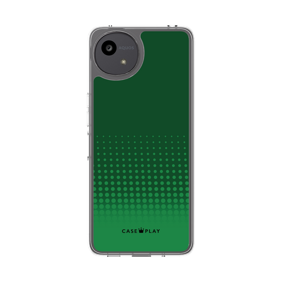 Slim Protection Case［ Dot Gradation - Green ］