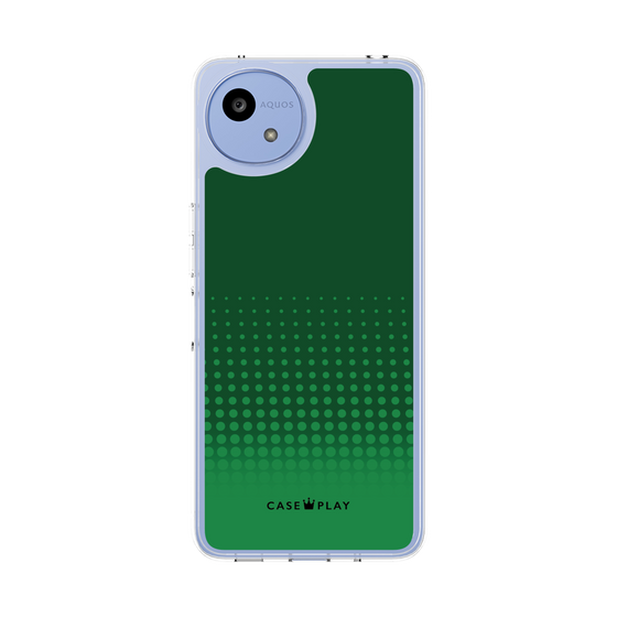 Slim Protection Case［ Dot Gradation - Green ］